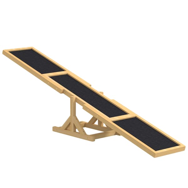 Agility Gungbräda, Hållbart Trä, Halkfri Yta,gul