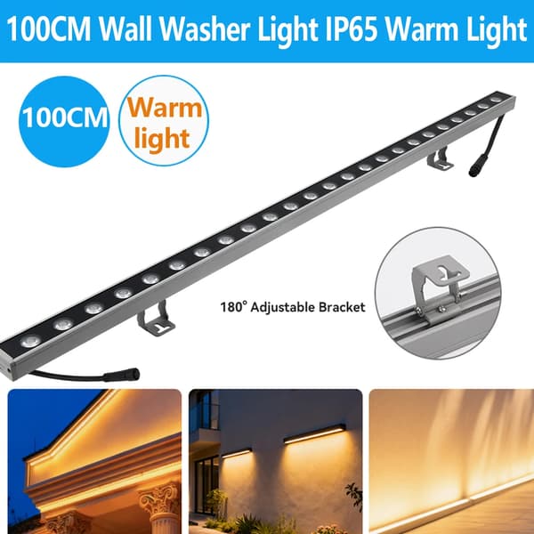 LED-seinäpesuri, energiatehokas, säänkestävä,50CM 2PCS