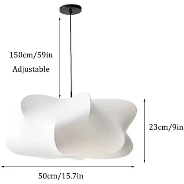 Kronelys, Moderne Design, E27 Base,Ingen pære, 50CM