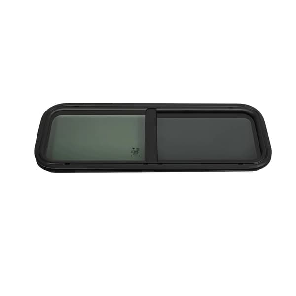 Caravan Sidevindue, Tonet Design, Insektbeskyttelse,Mørk Grå