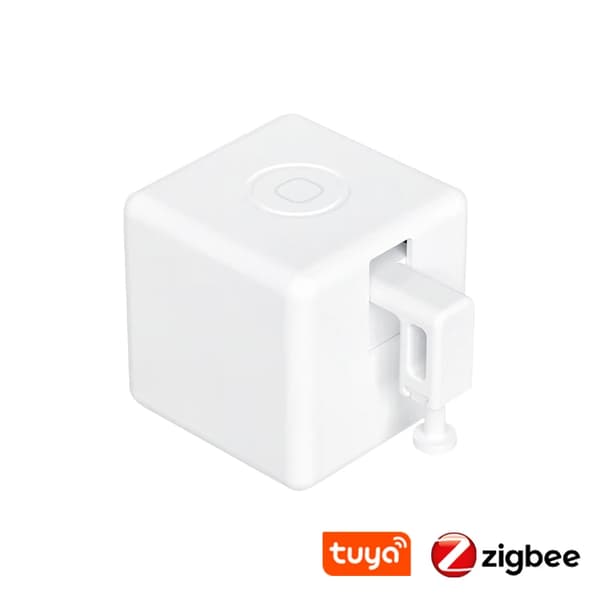 Smart Fingerbot, Röststyrning, Tidsinställd Automation,Vit-Zigbee