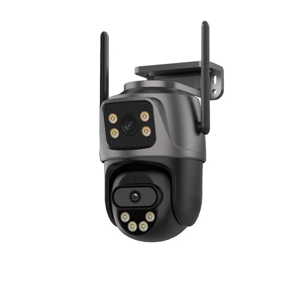 IP Kamera, Tri-Linse, Smart Nattesyn,2 Linse, EU Stik-a