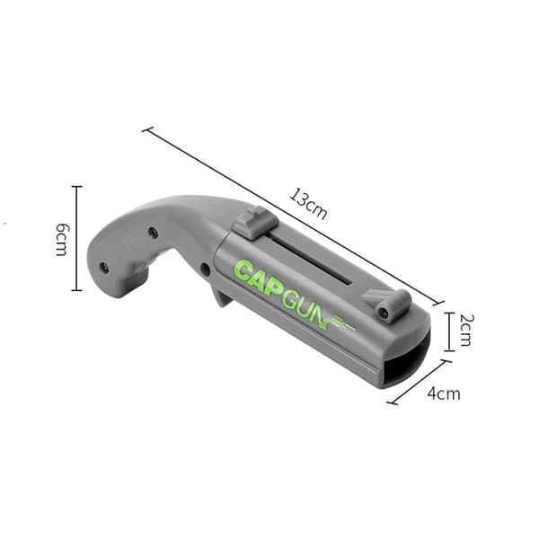 Flaskeåbner, Multifunktionelt Design, Kapsel Launcher,tskpq-grå