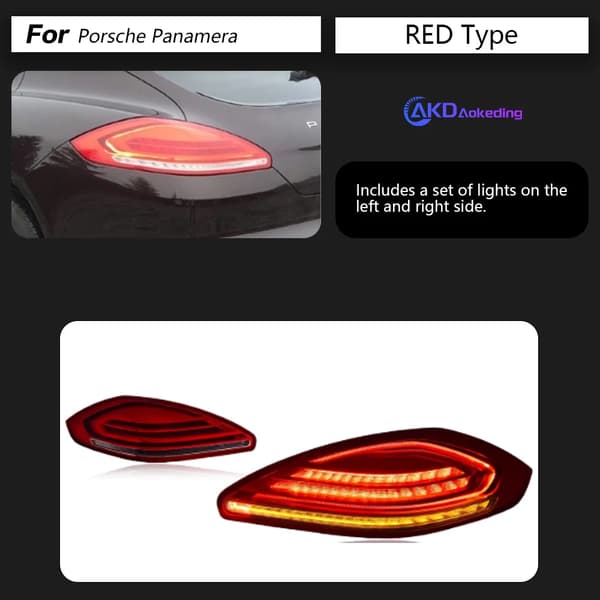 Bakljus, LED-design, Hållbart material,14-17 Röd