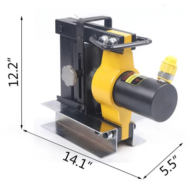 Rørbender, 16 tons kapacitet, hydraulisk betjening,sort, EU stik