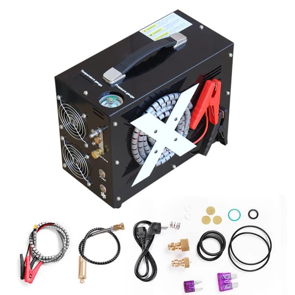 Luftpumpe, Højt Tryk, Bærbart Design,12V-110V