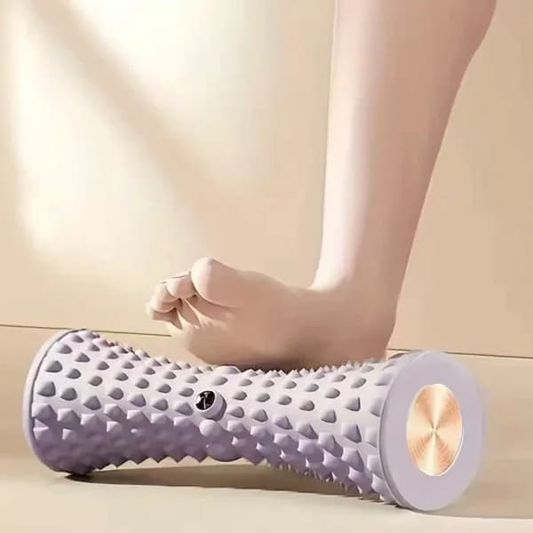 Fodmassage Rulle, Dyb Væv Lindring, Ergonomisk Design,1stk Lilla