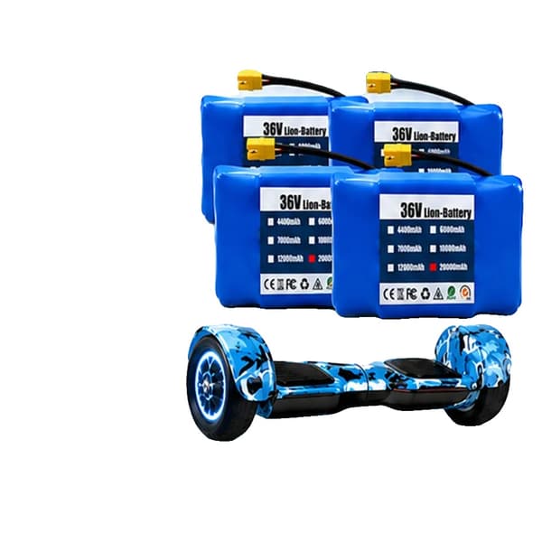 Batteripack, 36V, 20000mAh kapacitet,20000mAh-4PCS