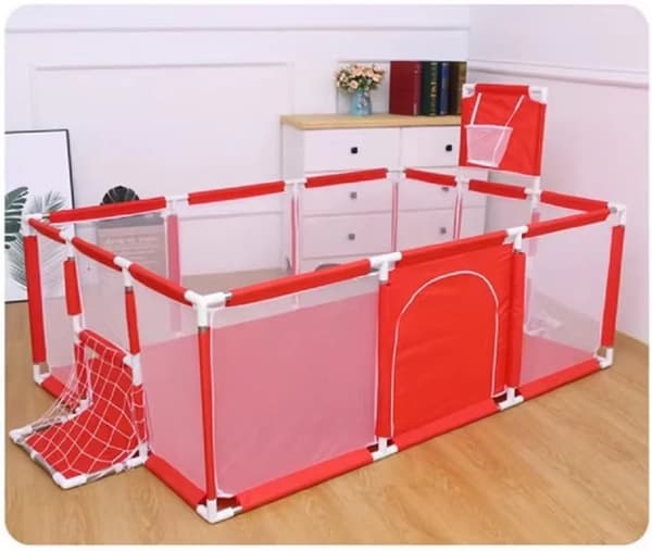 Lekstol, Fällbar Design, Lämplig för Barn, 180x65cm,WLBIGRED