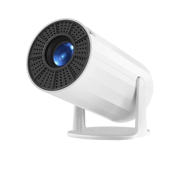 Projektor, 4K-stöd, Wi-Fi och Bluetooth-anslutning,vit