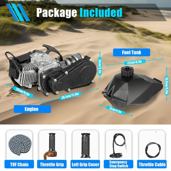 Motorpaket, Hög Prestanda, Låg Bränsleförbrukning,Elfenben