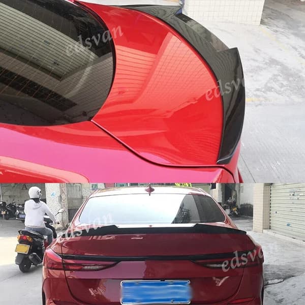 Bagspoilervinge, Aerodynamisk Design, Glans Sort Finish,Glansende Sort