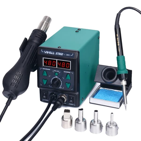 Lödstation, 740W effekt, justerbart temperaturintervall,paket 1, 220V
