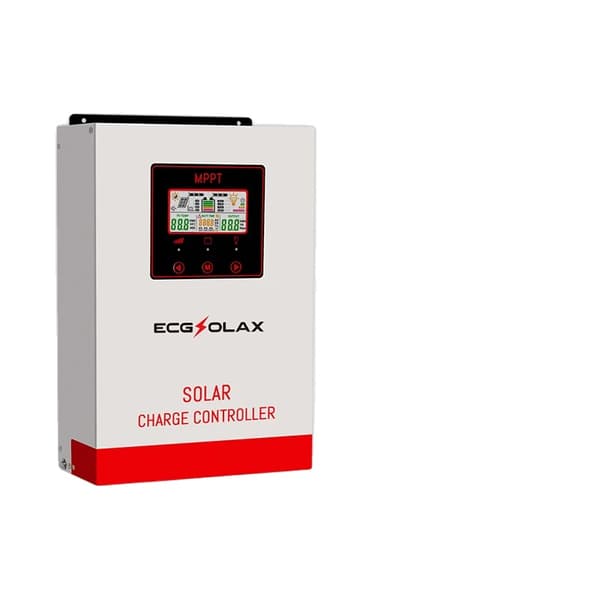 Solcellelader, 120A Maksimal Strøm, Multi-Trins Opladning,120A, Rød