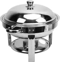 Chafing Dish, Rustfrit Stål, Dobbelt Kogedesign,1 PCS