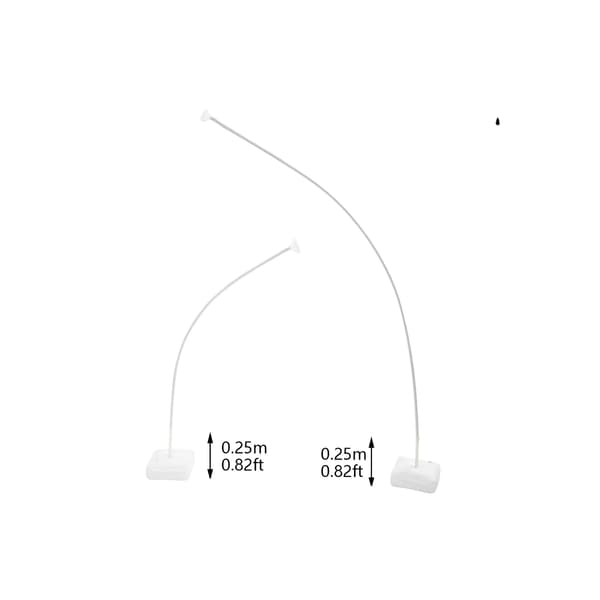Ballonbue Sæt, Justerbar Struktur, Robust Design,HVID, M-a
