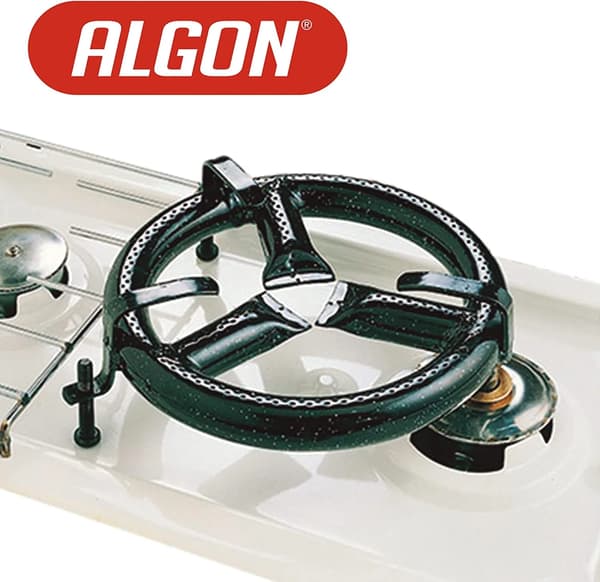 Paella Diffuser, Emalje Design, Egnet til Gasgrill,20 cm