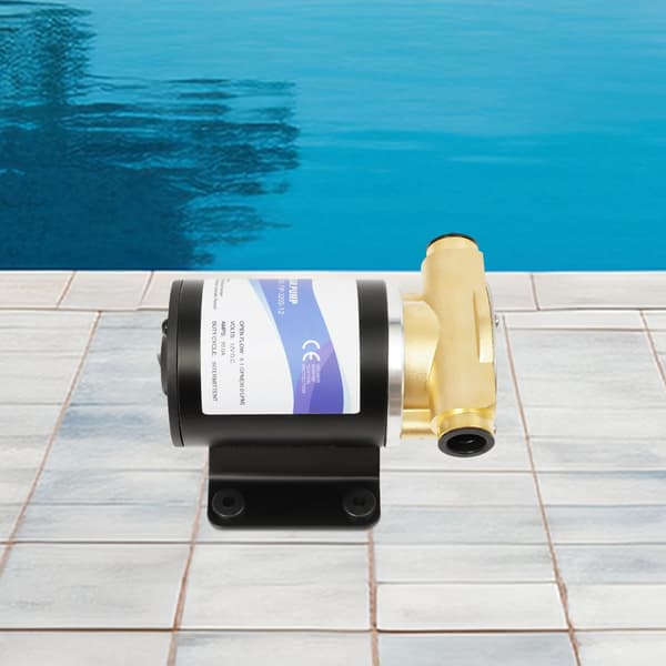 Vattenpump, Självprimande Booster, Hög Flödeshastighet,svart