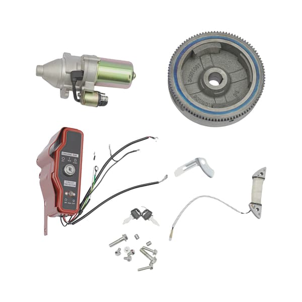 Elektrisk Startkit, Lätt Installation, Kompatibel med Utvalda Modeller,Silver  Röd