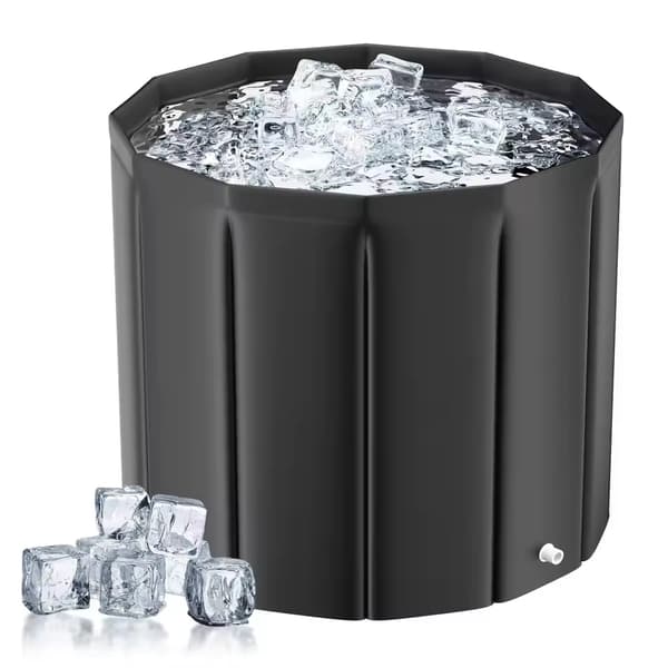 Badkar, Bärbart, Fällbart,svart