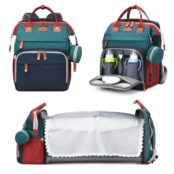 Blegetaske, Stor Kapacitet, Multi-Compartment Design,MULTI
