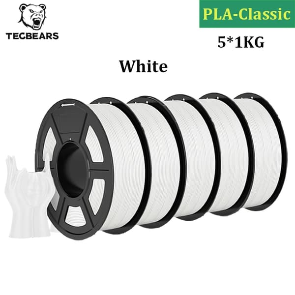 3D-printer filament, mat finish, høj hastighed,PLA Classic 5WT