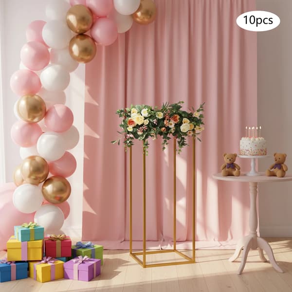 Blomsterställning, Modern Design, Hållbar Konstruktion,Guld