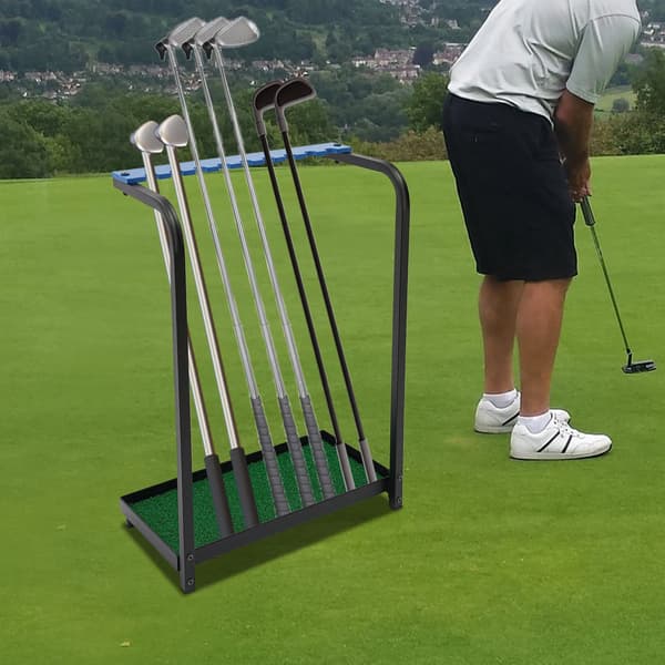 Golfkluborganisator, Plads til 9 Kuber, Elegant Design,grøn