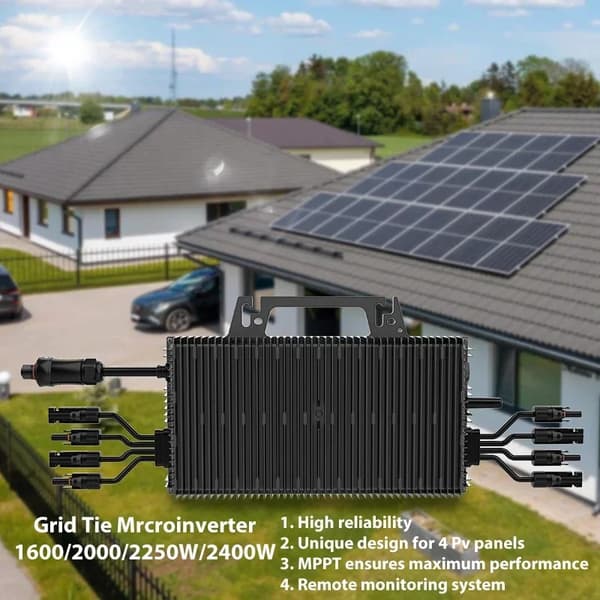 Solomformer, Smart Overvågning, Nem Installation,2400W, 230V