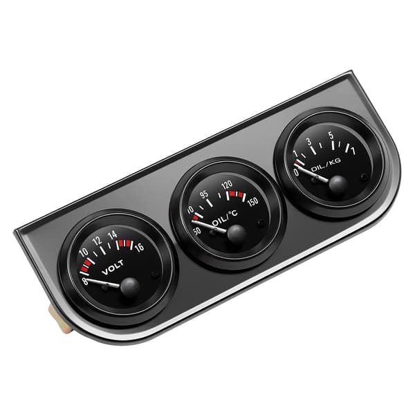 Bilmålerkit, Omfattende Overvågning, Stort LED-display,sort