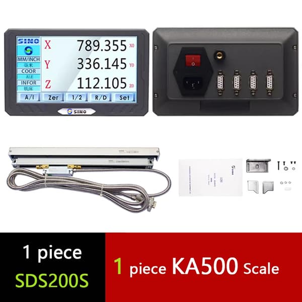 Digital avläsning, pekskärm, hög precision,DRO-1PCS KA500