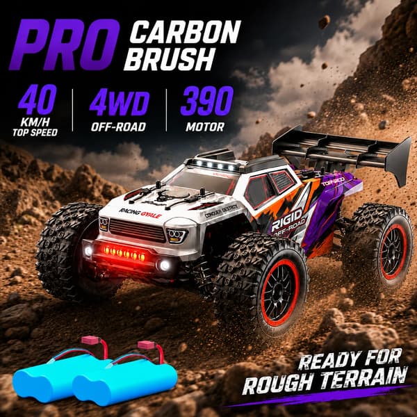 Off-Road RC Bil, Hög Hastighet, All-Terräng Kapacitet,PRO 2 Batterier