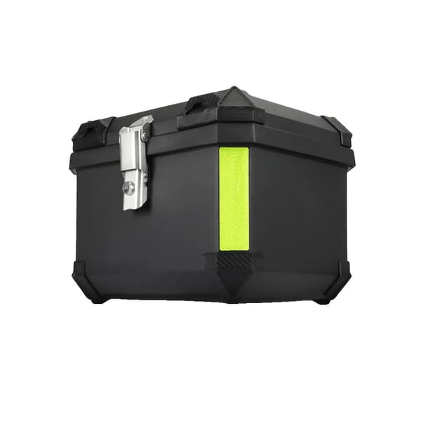 Motorcykel Topbox, Låsbar, Vattentät,45L Mattlåda