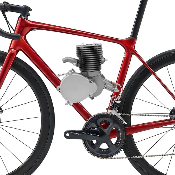 Cykelmotor Kit, 100CC, Hög Prestanda,svart