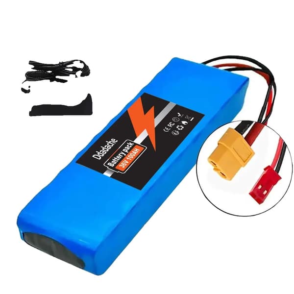 Litiumjonbatteri, 100000mAh Kapacitet, 10S2P Konfiguration, XT60-JST-laddare