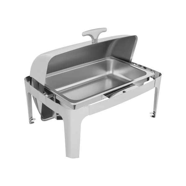 Matvärmare, Dubbelkompartment, Rostfritt Stål Konstruktion,Silver