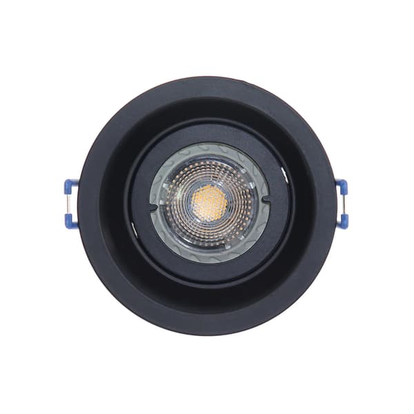 Spotlight Armatur, Moderne Design, Nem Installation,Sort, Nej