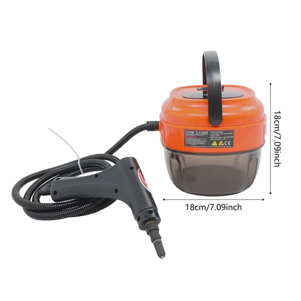 Damprenser, Højtryk, Multi-Overflade Rengøring,Appelsin, 220 V, EU