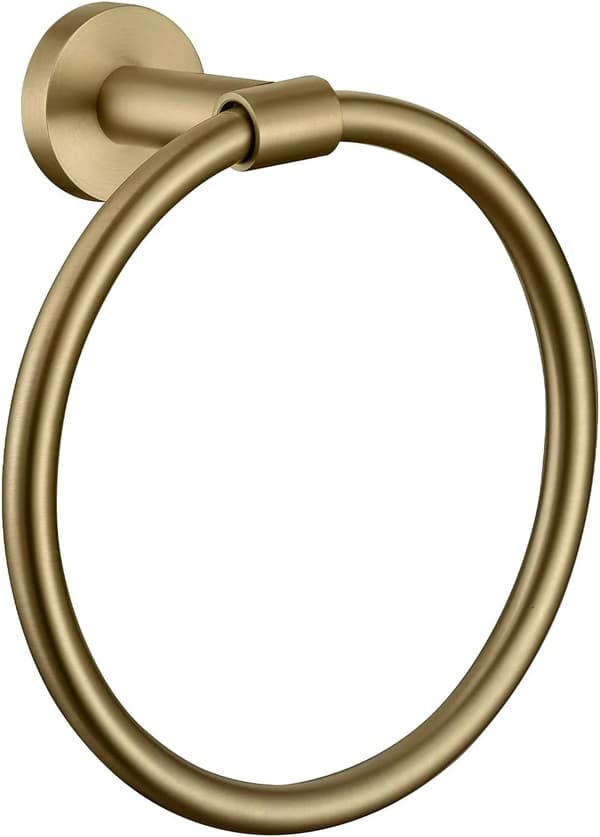 Håndklædeholder, Rustfrit Stål, Moderne Design,MJH-guld