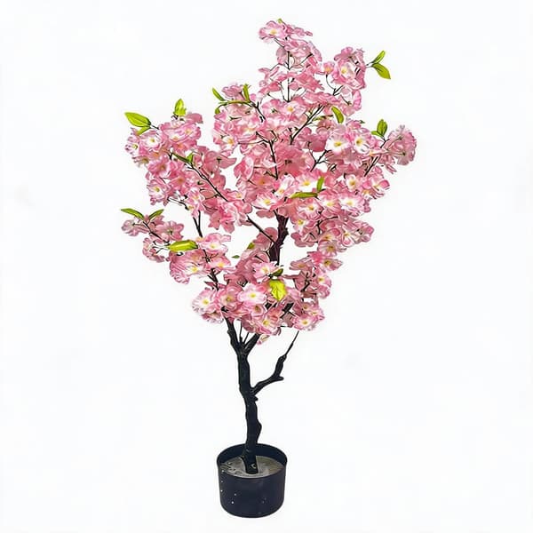 Kunstig Kirsebærblomsttræ, Realistisk Design, Ingen Vedligeholdelse,120cm
