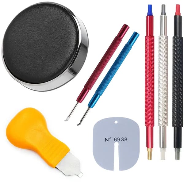 Klockreparationsverktyg, Precisionhantering, Mångsidigt Kit,8st set