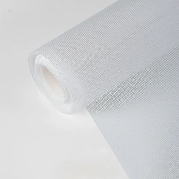 Myggenet, Åndbart Polyesterfiber, Nem Installation,200x800cm, Hvid-a