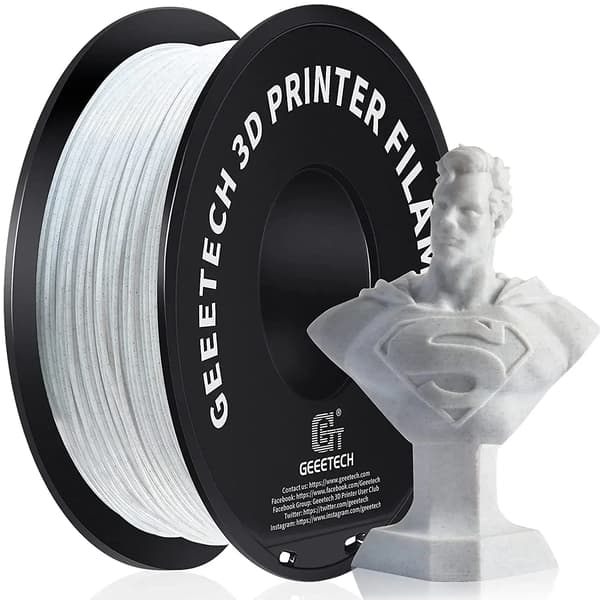 3D-printer filament, PLA-material, høj styrke,Marmor