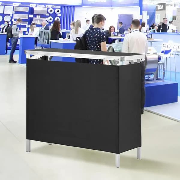 Mässdisk, vikbar design, hållbar metallkonstruktion, armégrön