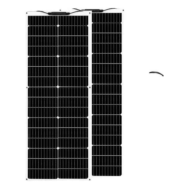 Solpanelset, 160W Effekt, Flexibel Design,160W solkit A