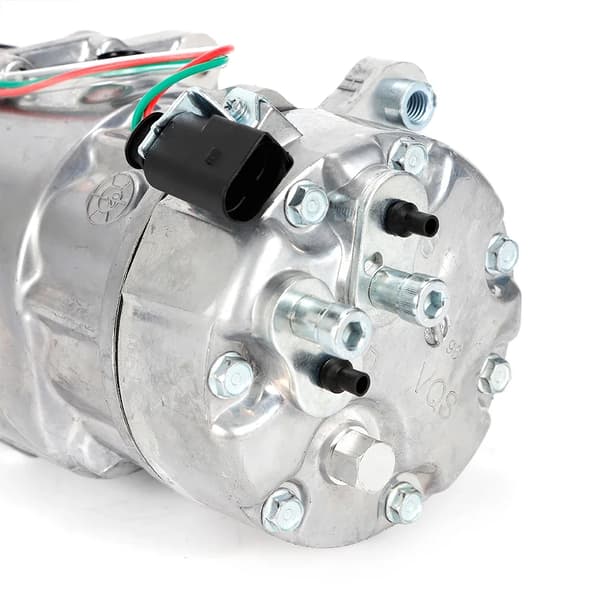 Ilmastointikompressori, 12V Käyttö, R134a Jäähdytysneste,Hopea