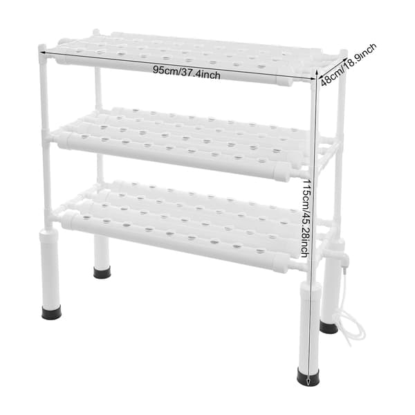 Hydroponiskt växtsystem, vertikal design, hög avkastningskapacitet,VIT