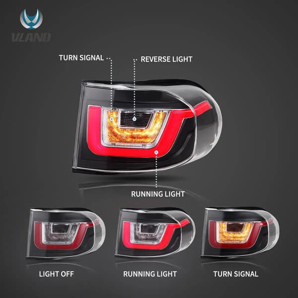 Bakljusmontering, Full LED-design, Enkel installation,Klar