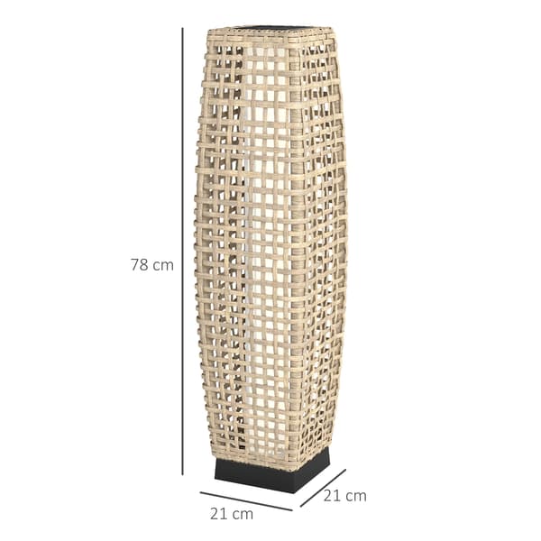 Solhave Lampe, Miljøvenlig, Nem Montering,Mørk Khaki