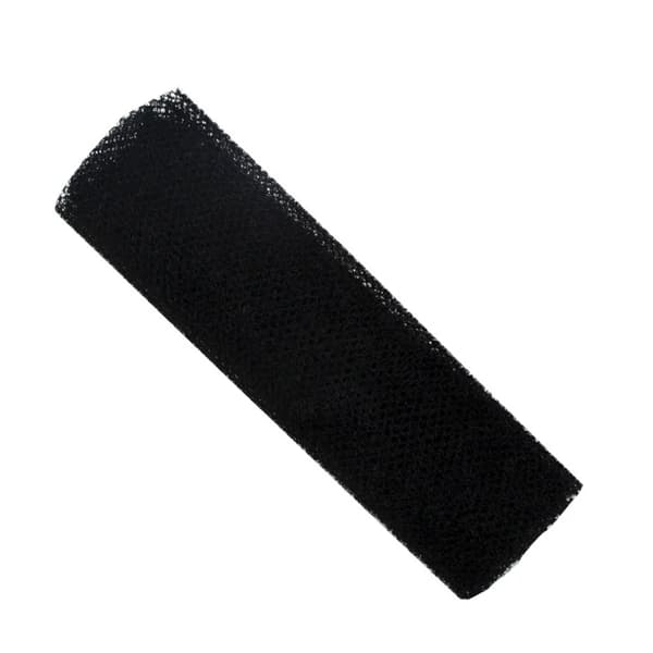 Badsvamp, Naturlig Loofah, Dobbelt-Sidet Design,Sort 1stk